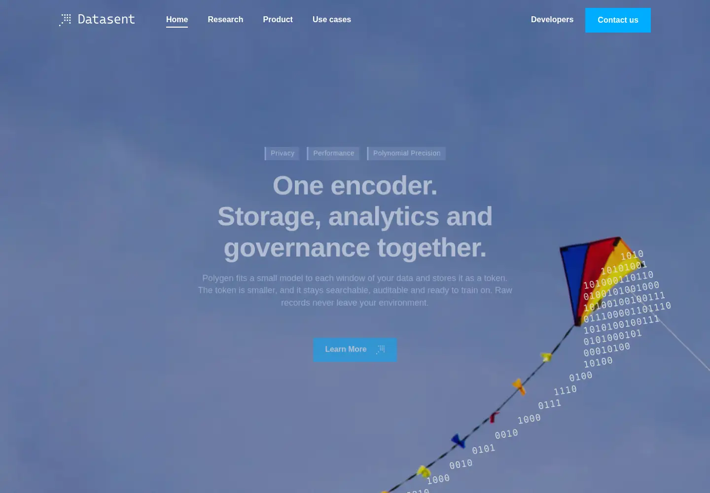 Screenshot of datasent.com