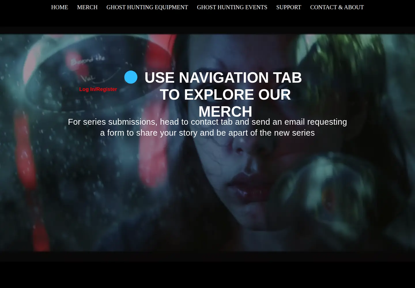 Captured homepage of datvofficial.com in the current scan