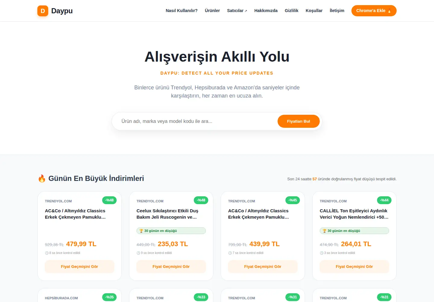 Screenshot of daypu.com