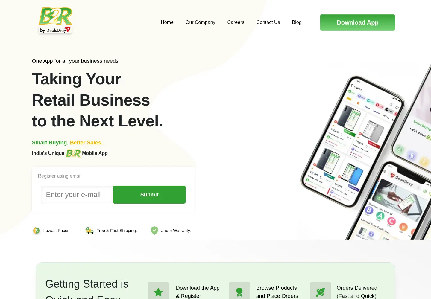 Screenshot of dealsdray.com
