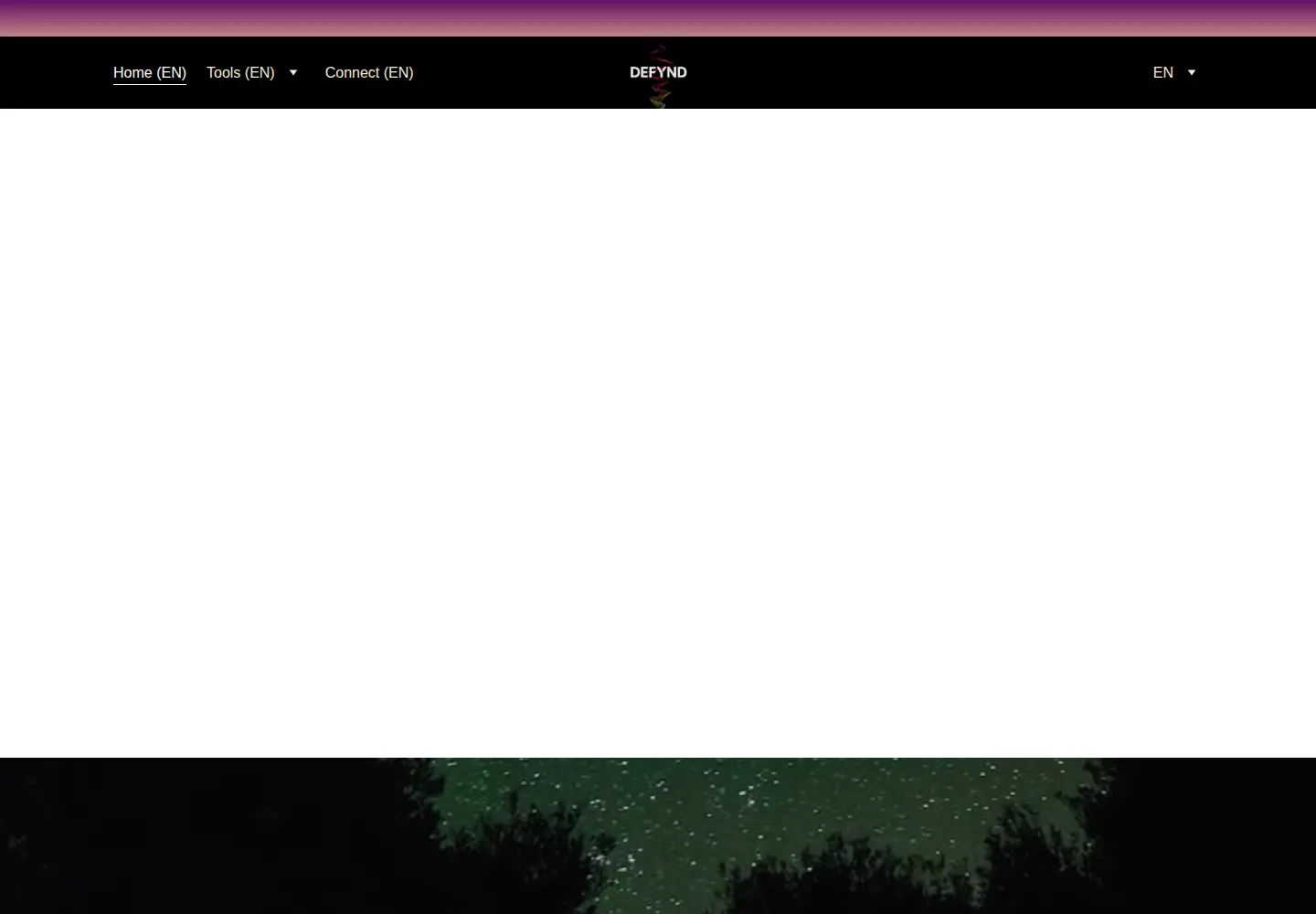 Screenshot of defyndnow.com