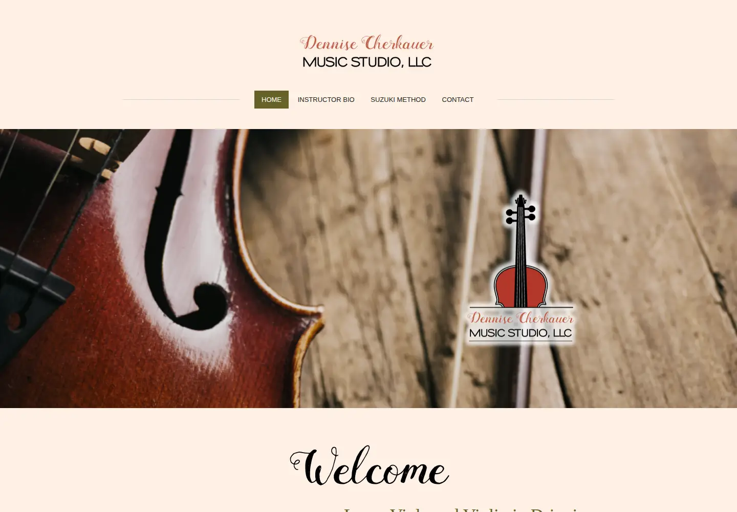 Screenshot of dennisecherkauer.com