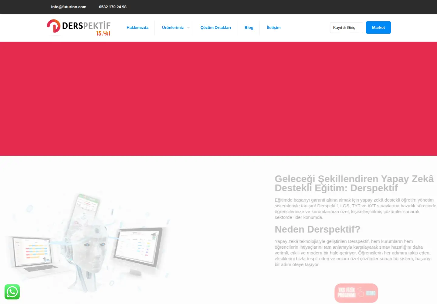 Screenshot of derspektif.com