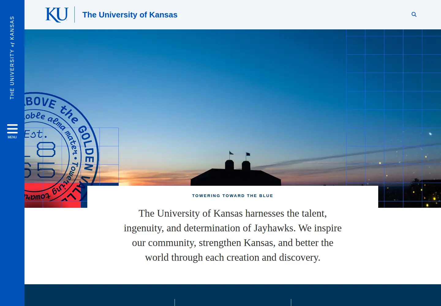 Screenshot of ku.edu