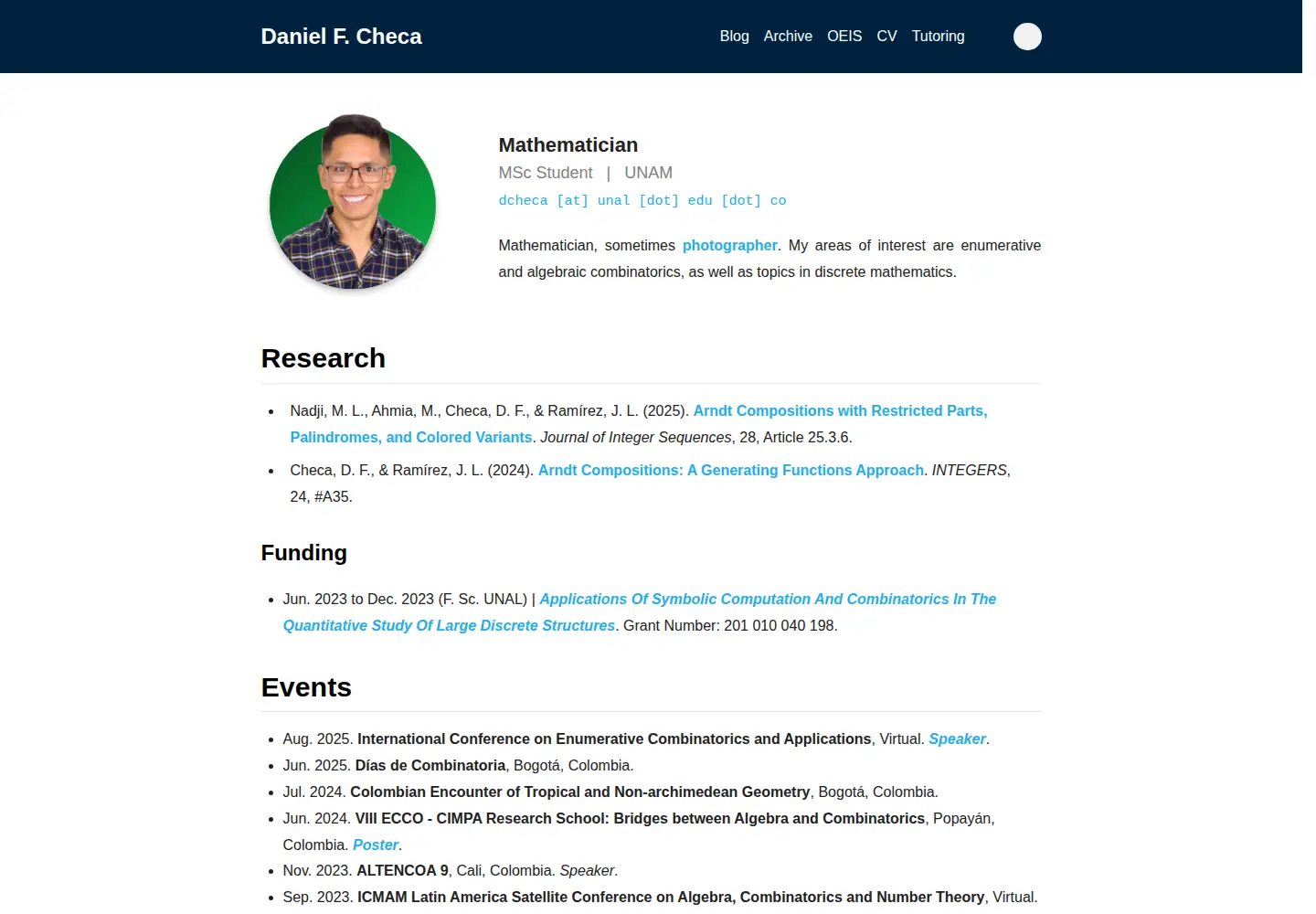 Screenshot of dfcheca.com