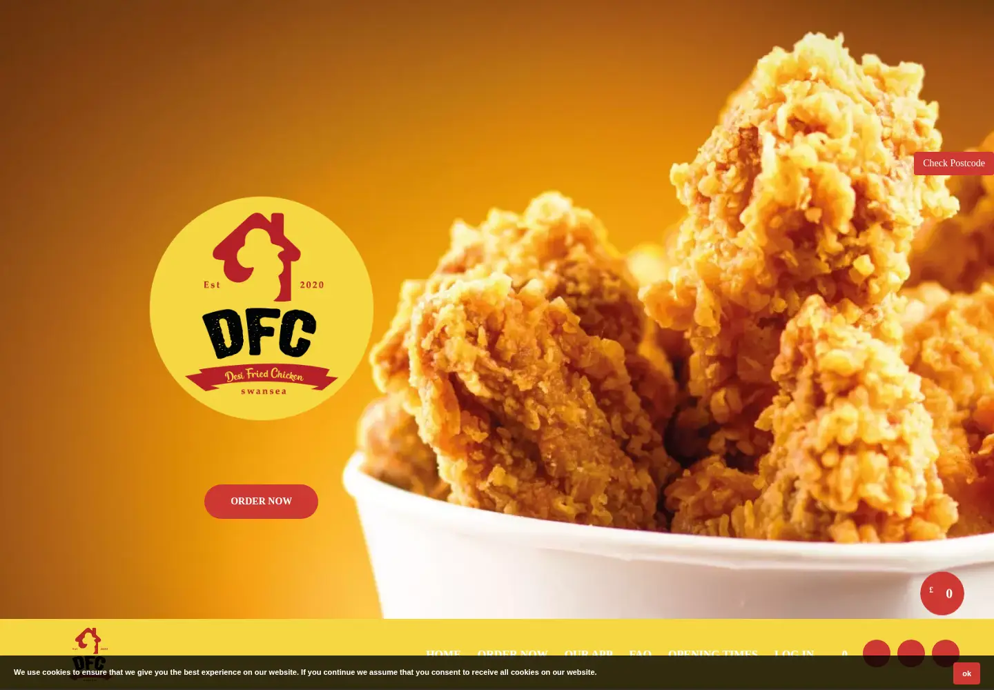 Screenshot of dfcswansea.com
