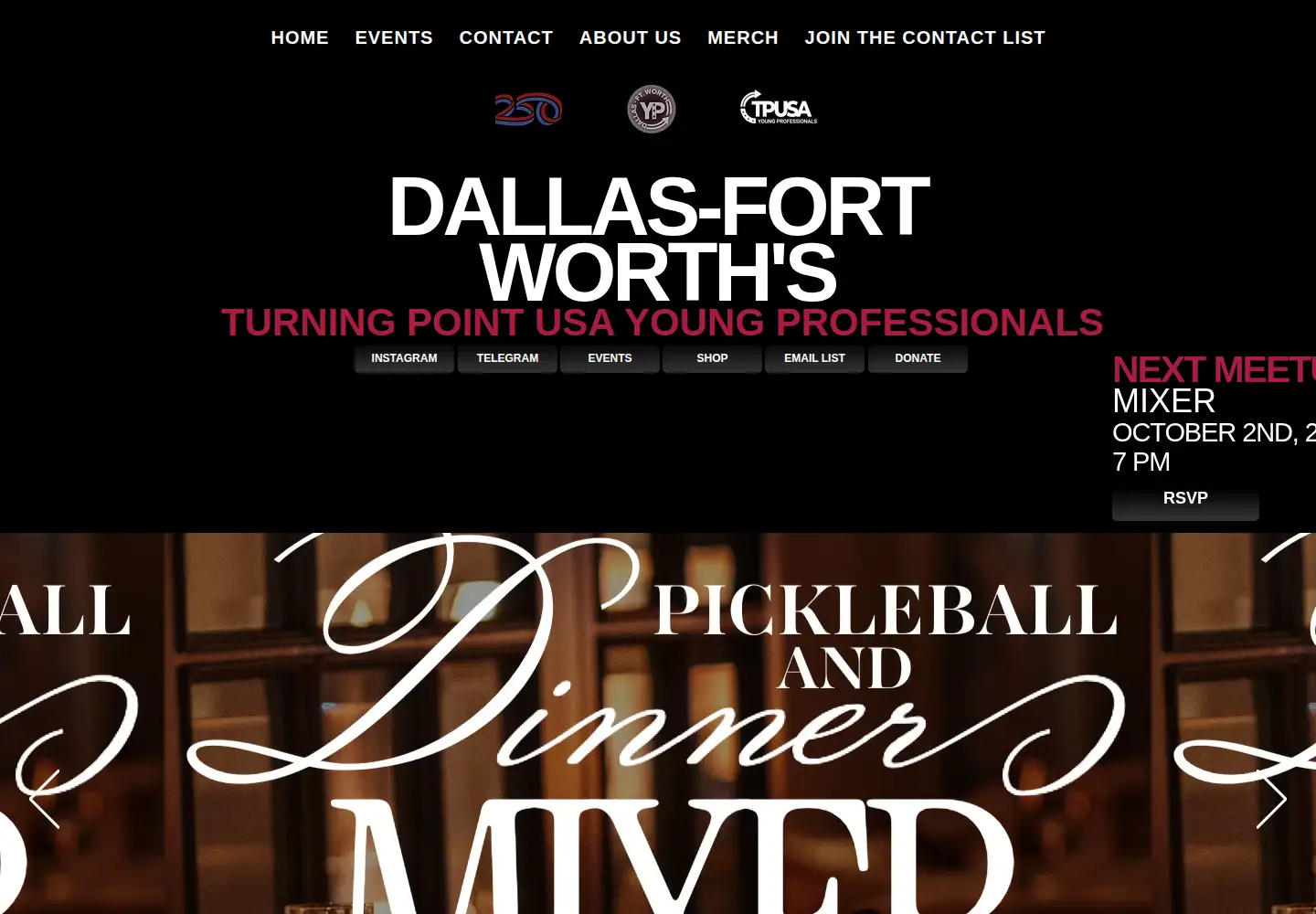 Screenshot of dfwtpusayp.com