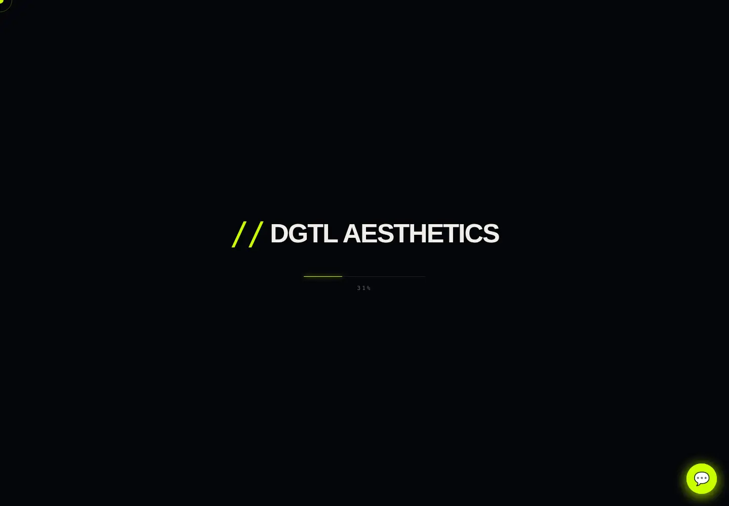Screenshot of dgtlaesthetics.com