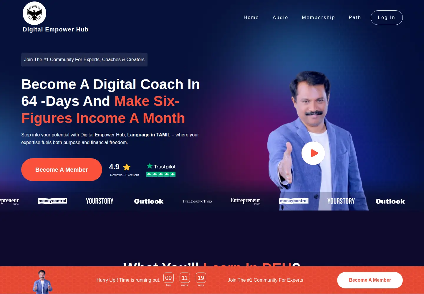 Screenshot of digitalempowerhub.com
