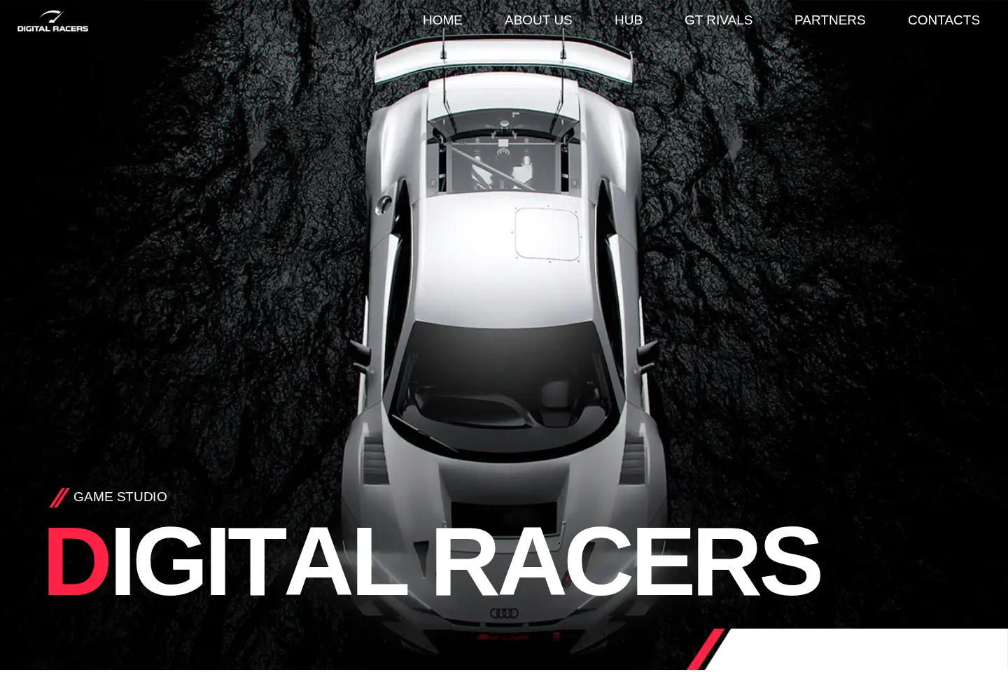 Screenshot of digitalracers.com