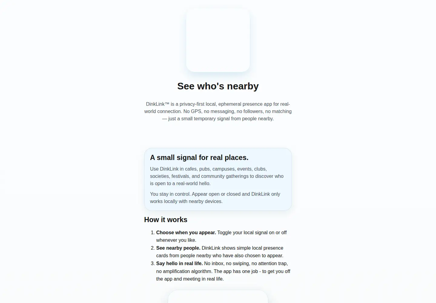 Screenshot of dinklink.com