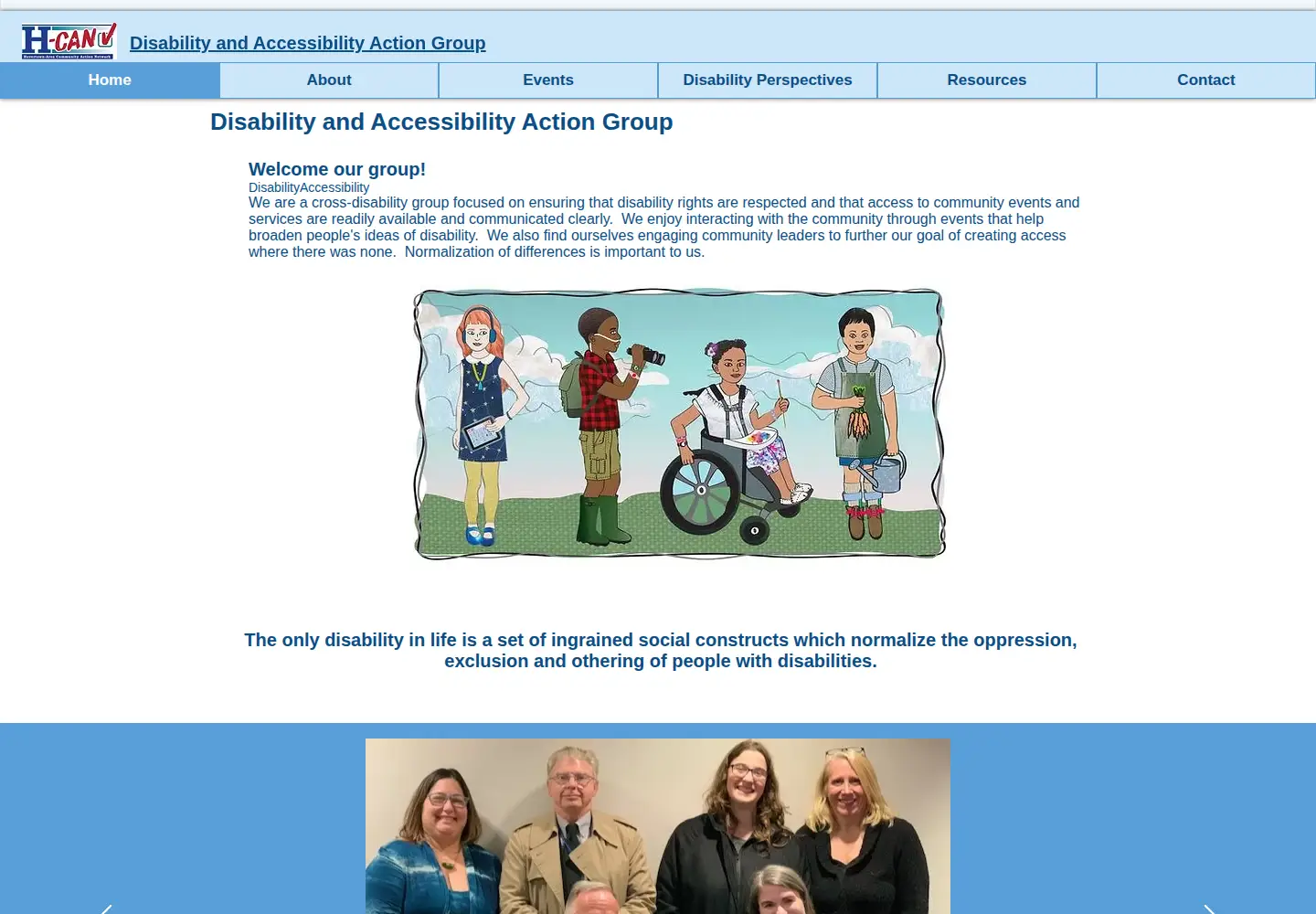 Screenshot of disabilityaccessibility.com
