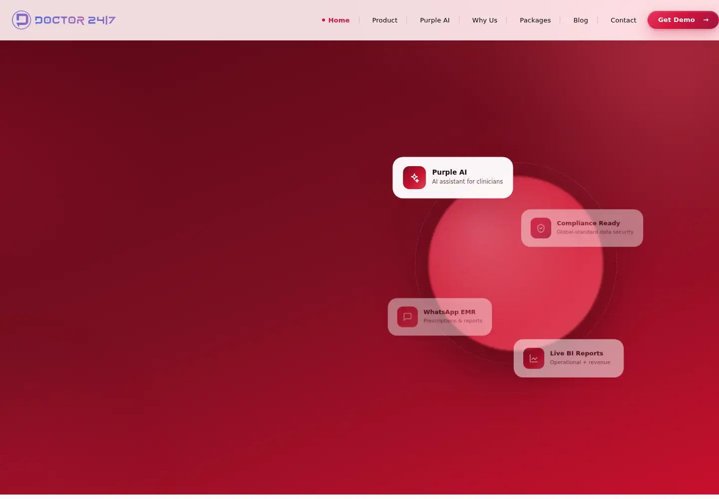 Screenshot of doctor24by7.com