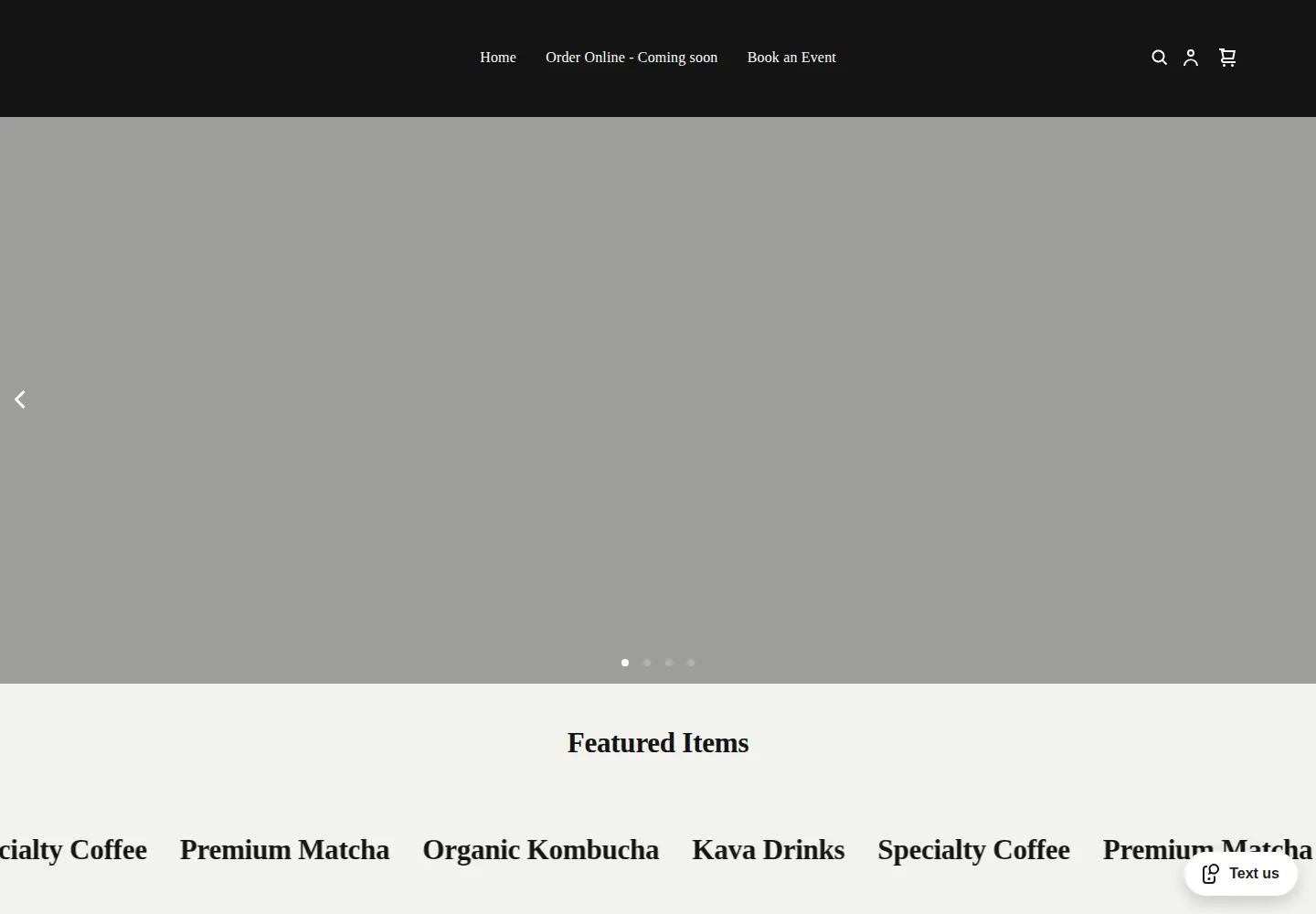 Captured homepage of drdripscoffee.com in the current scan