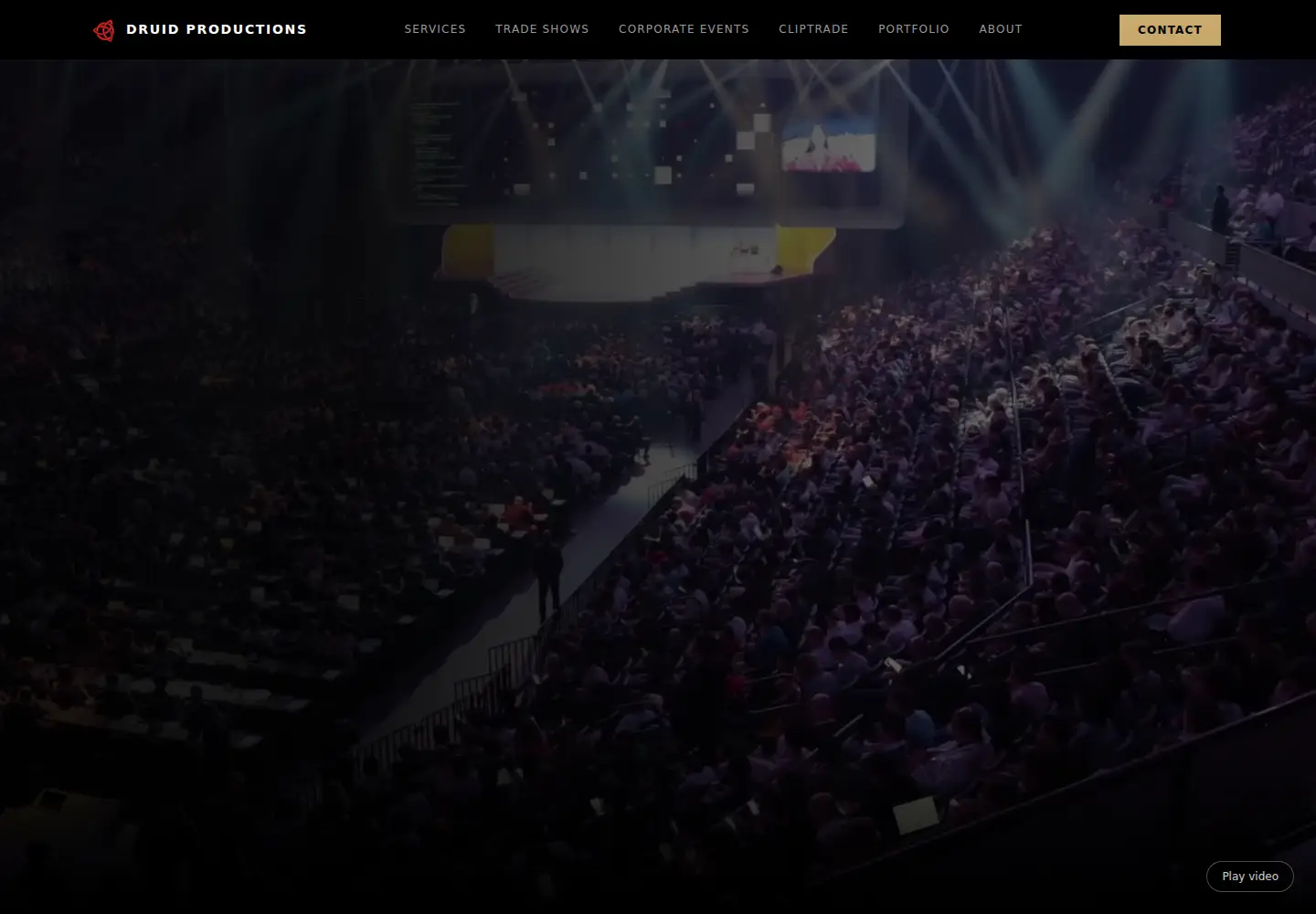 Screenshot of druid-productions.com