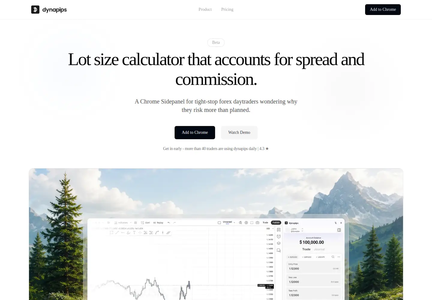 Screenshot of dynapips.com