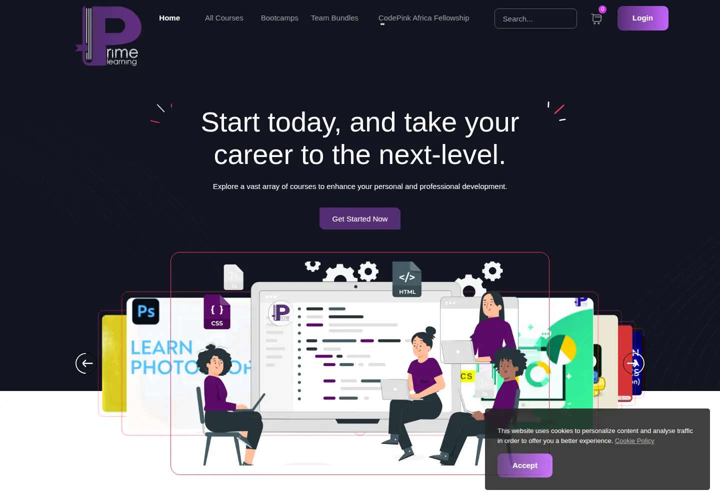 Screenshot of e86prime.com