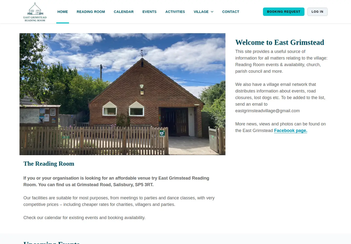 Screenshot of eastgrimstead.com