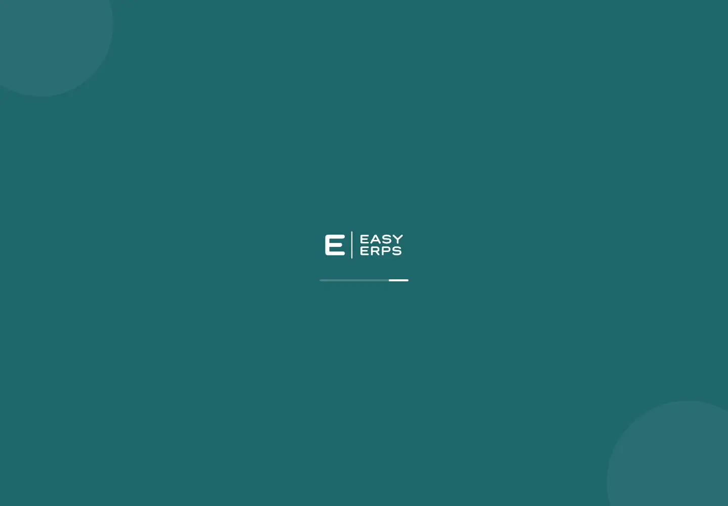 Captured homepage of easyerps.com in the current scan