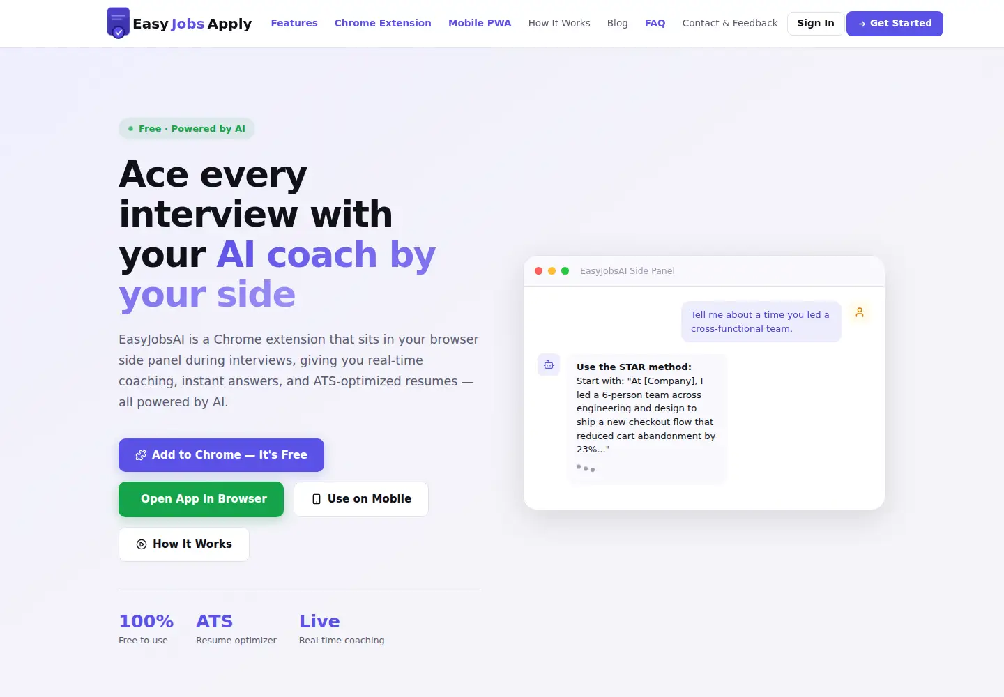 Screenshot of easyjobsapply.com