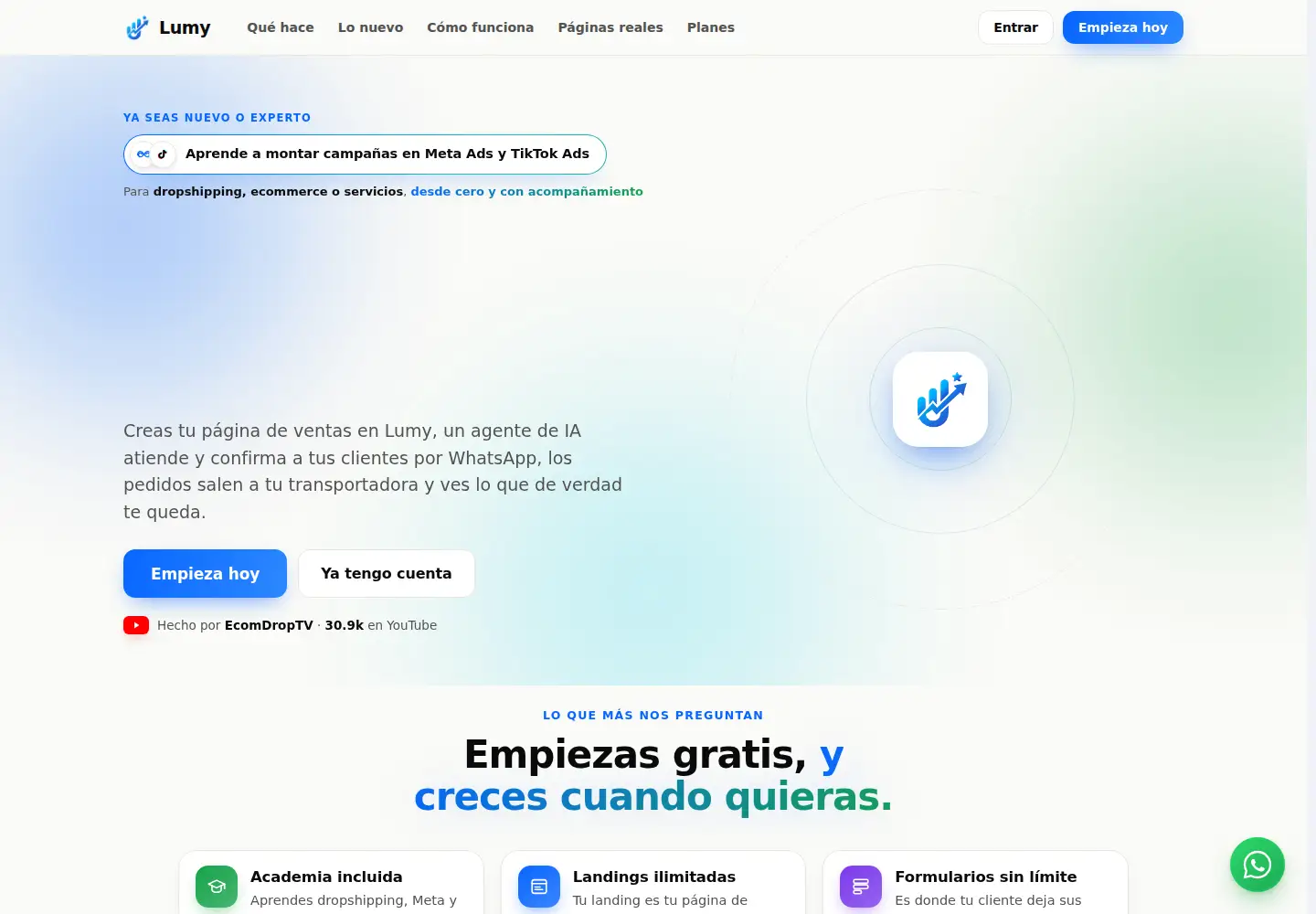 Screenshot of ecomdroptv.com