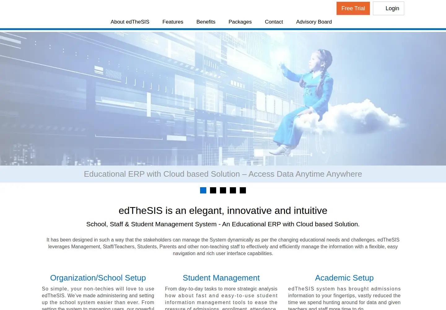 Screenshot of edthesis.com