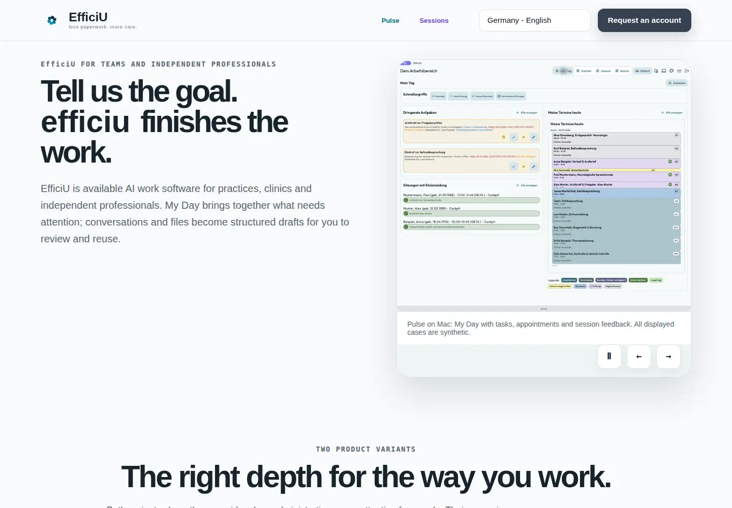 Screenshot of efficiu.com