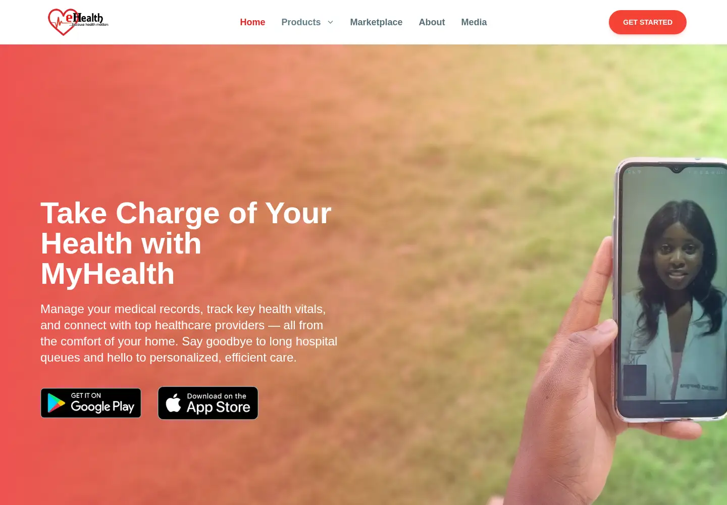 Screenshot of ehealthgh.com