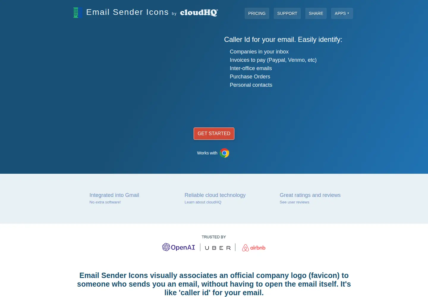 Screenshot of email-sender-icons.com