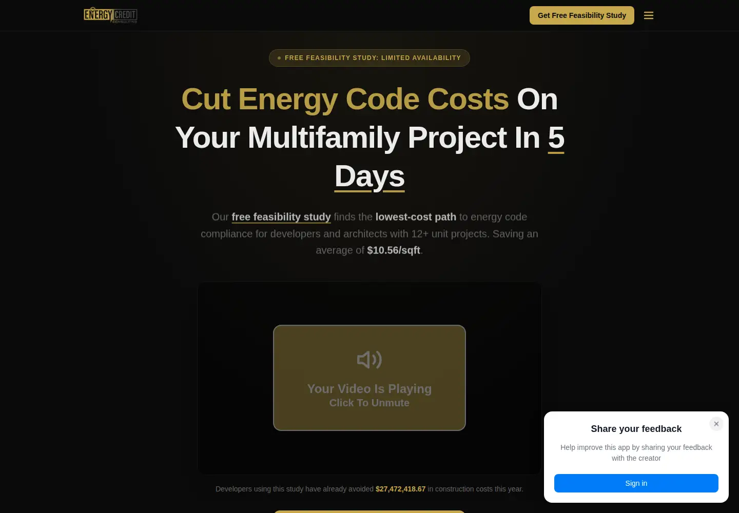 Screenshot of energycreditconsulting.com