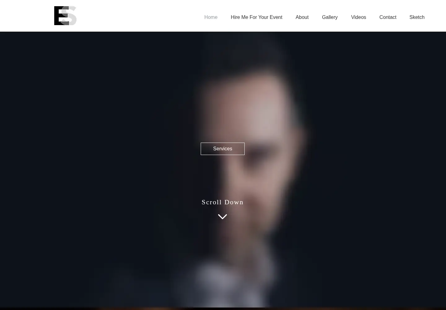 Captured homepage of ericschuster.com in the current scan