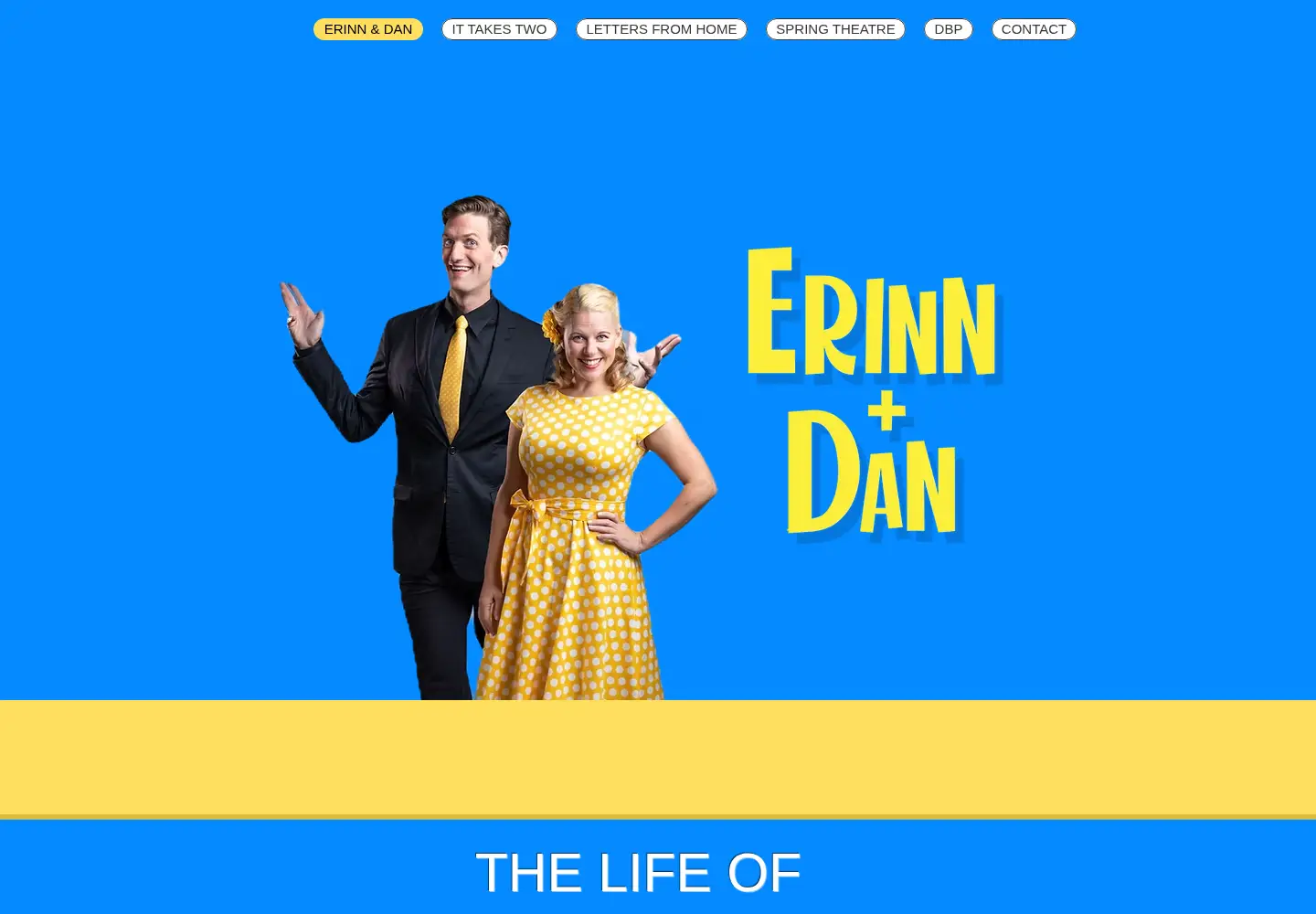 Screenshot of erinnanddan.com