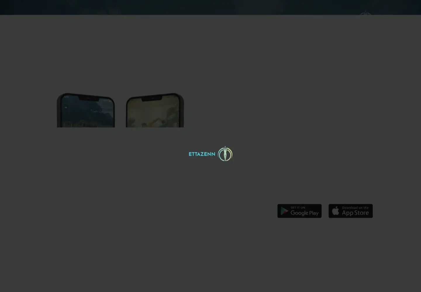 Captured homepage of ettazenn.com in the current scan