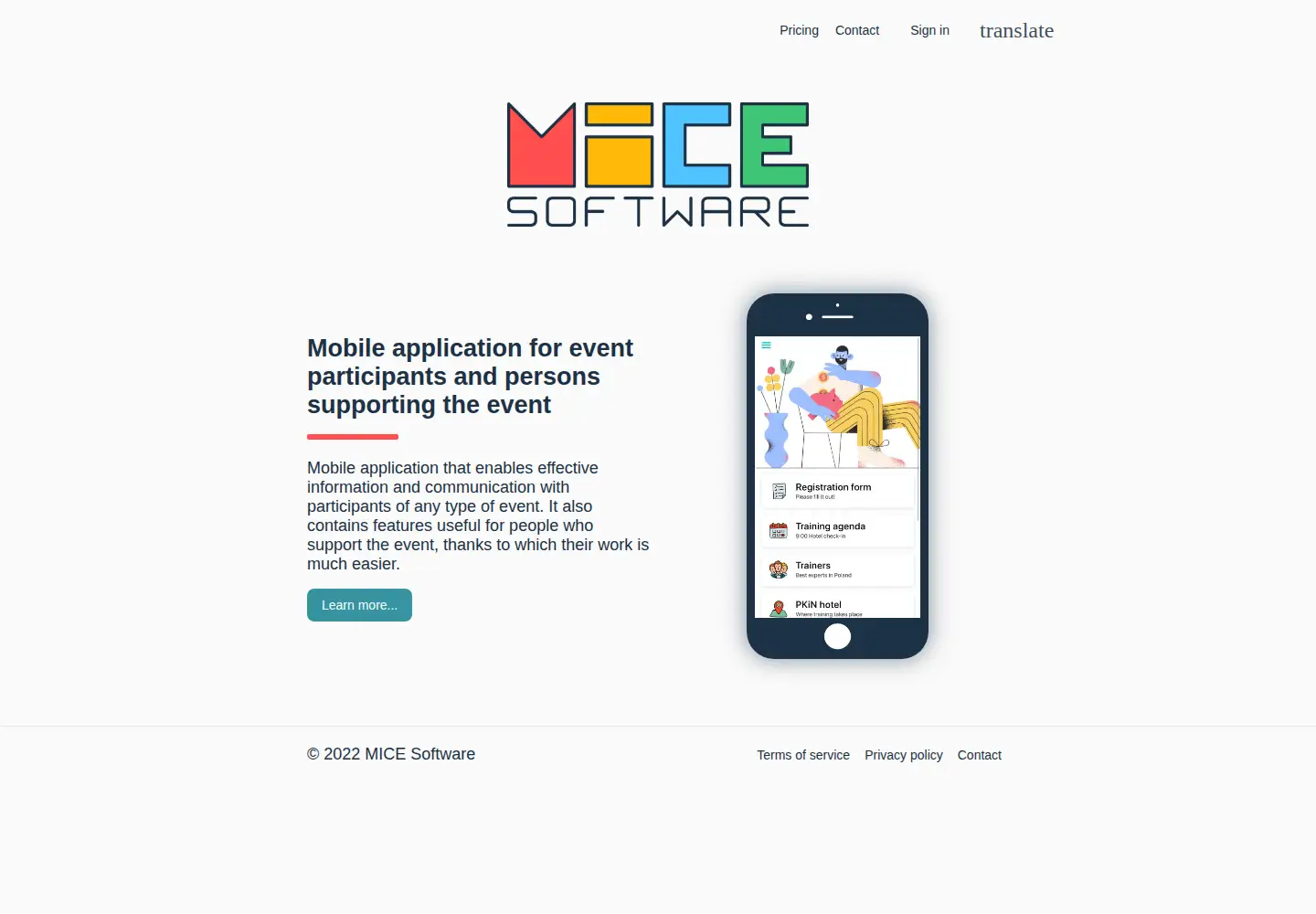 Screenshot of eventtravelapps.com