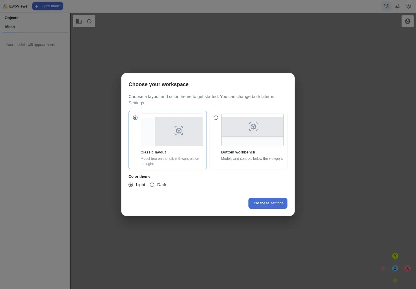 Screenshot of ewoviewer.com