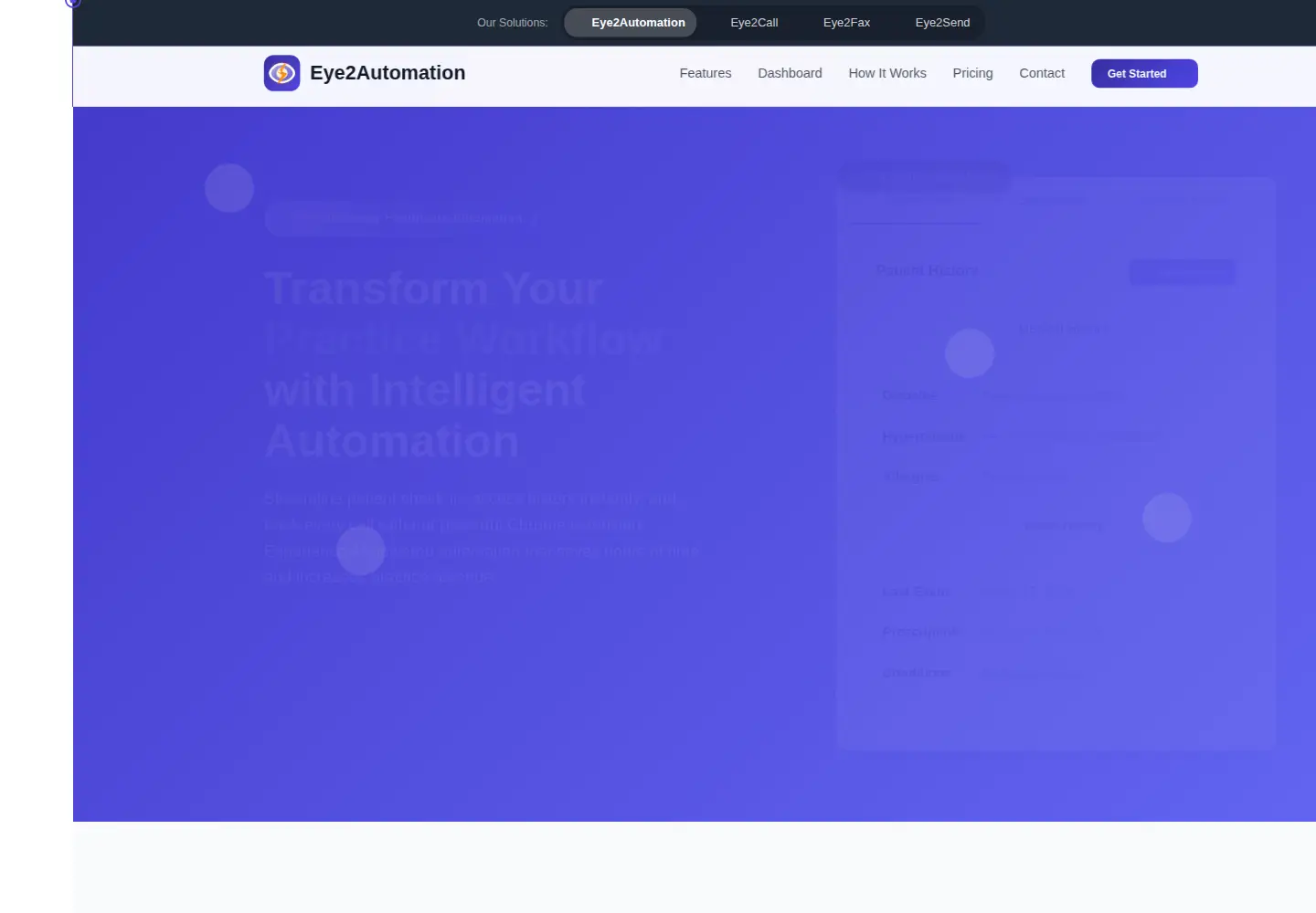 Screenshot of eye2automation.com