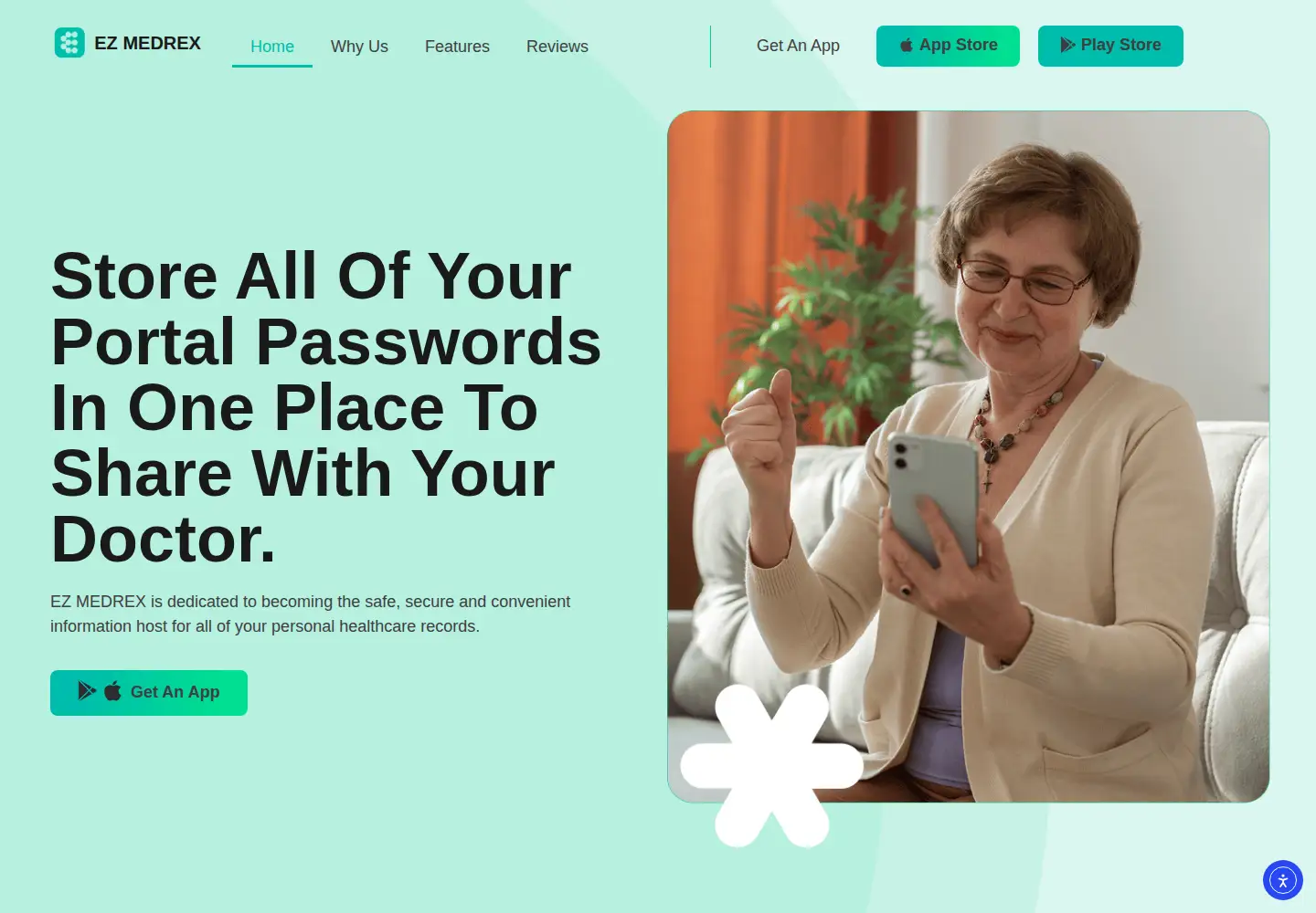 Screenshot of ezmedrex.com