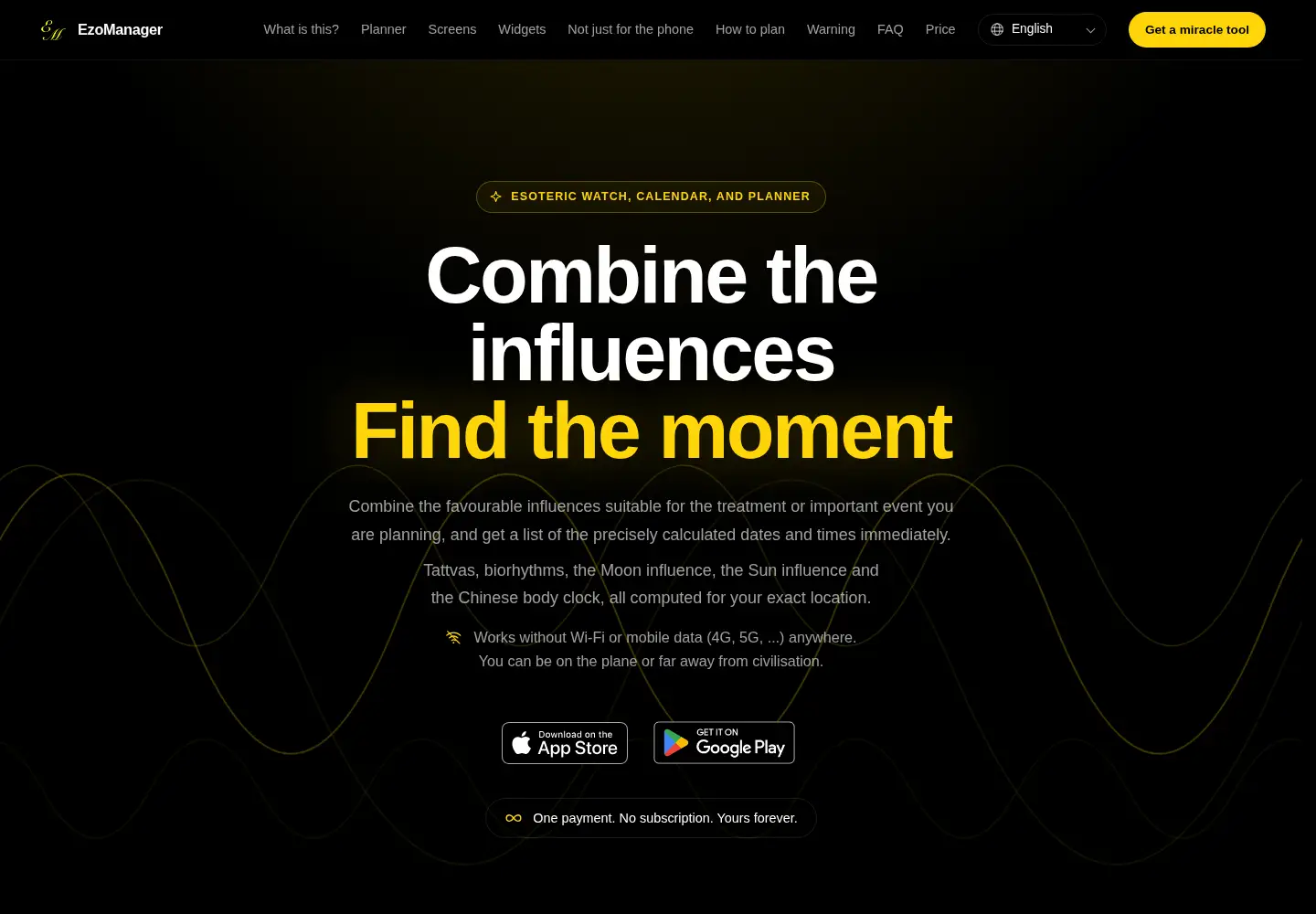 Screenshot of ezomanager.com