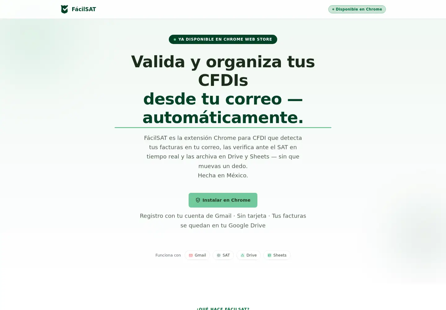 Screenshot of facilsat.com