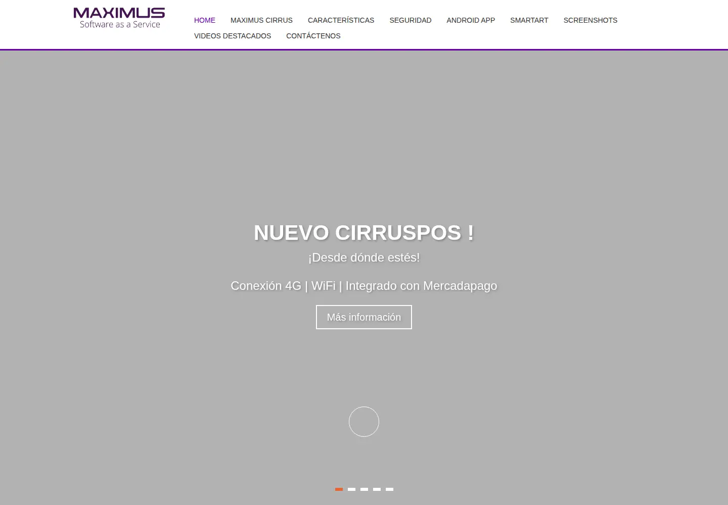 Screenshot of facturavolando.com