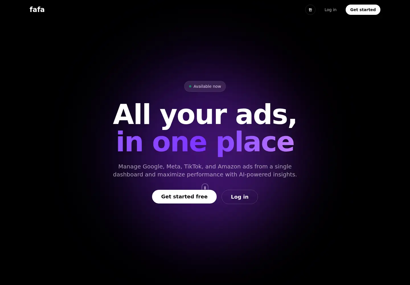 Screenshot of faf-a.com