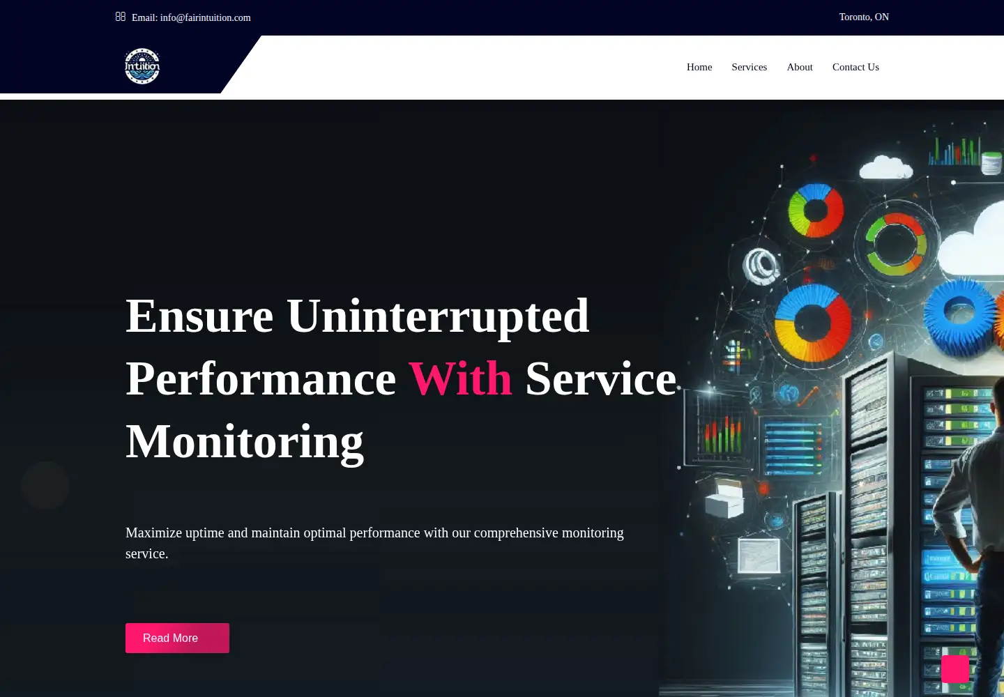 Screenshot of fairintuition.com