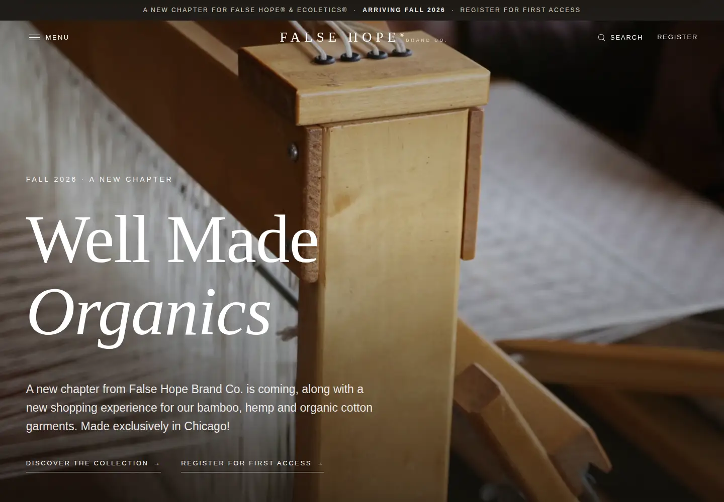 Screenshot of falsehopecollection.com