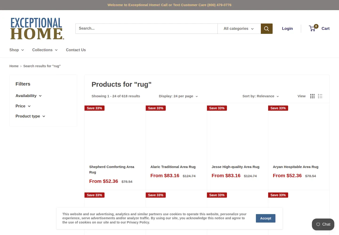 Screenshot of familyrugs.com