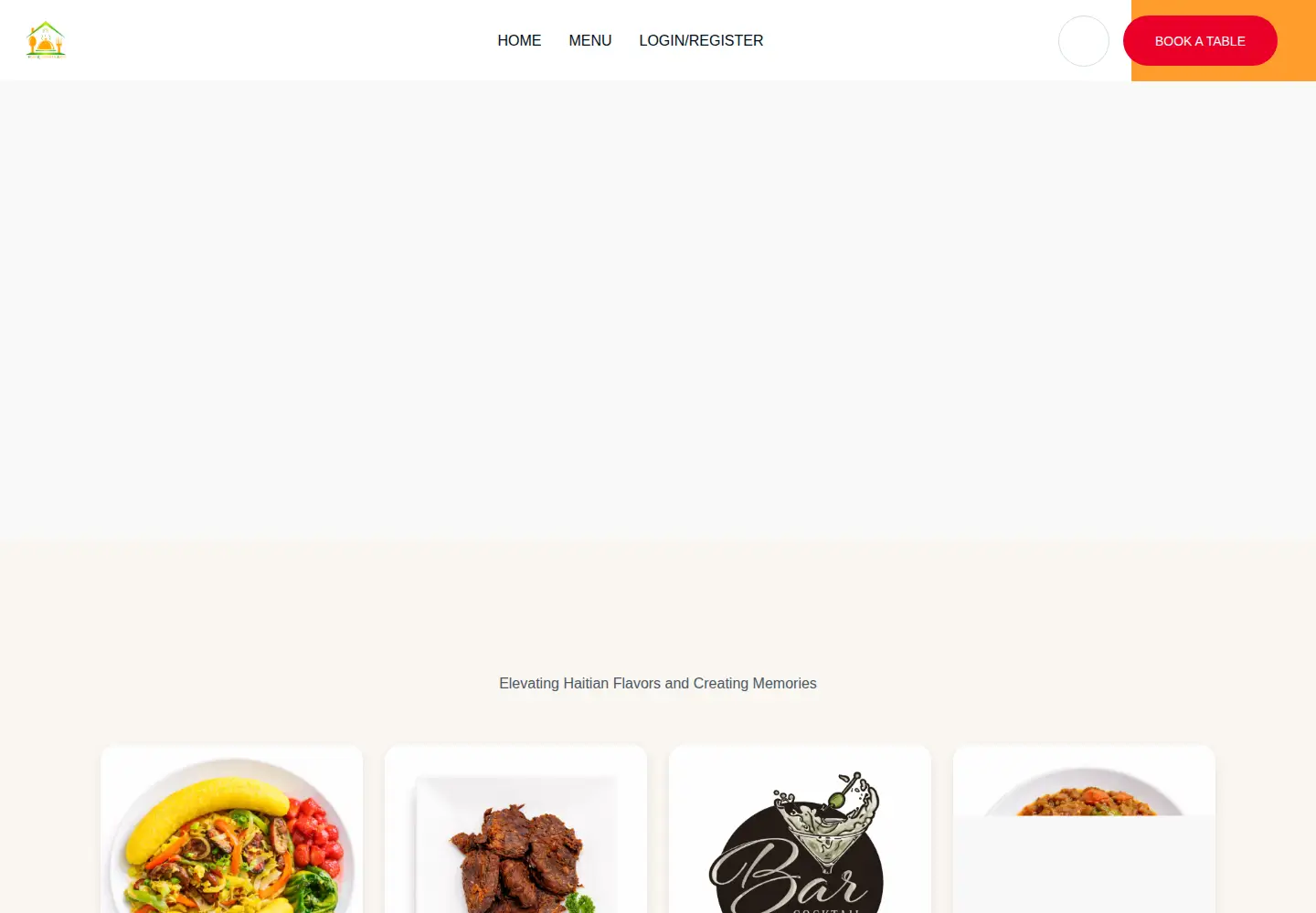 Screenshot of farahrestaurantlounge.com