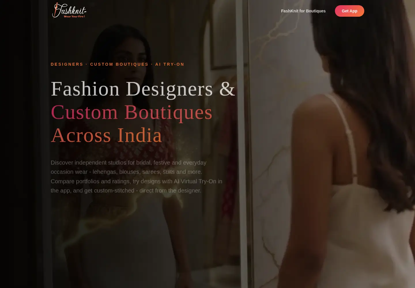 Captured homepage of fashknit.com in the current scan
