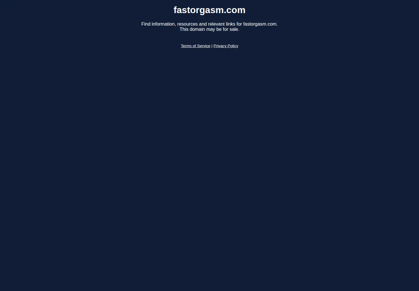 Screenshot of fastorgasm.com