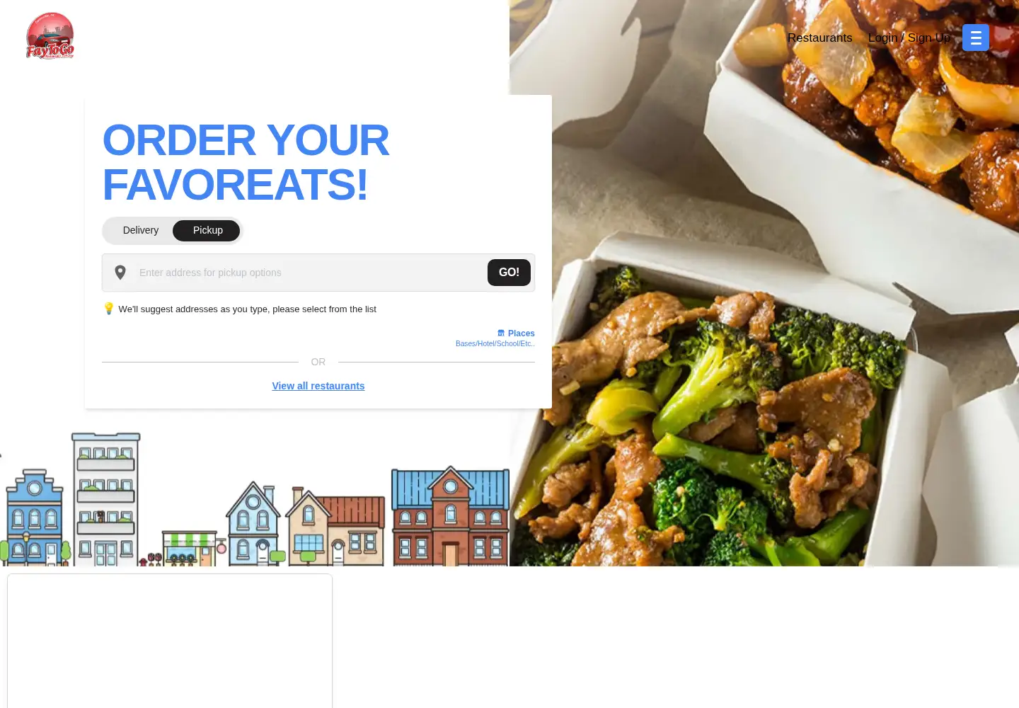 Screenshot of faytogo.com