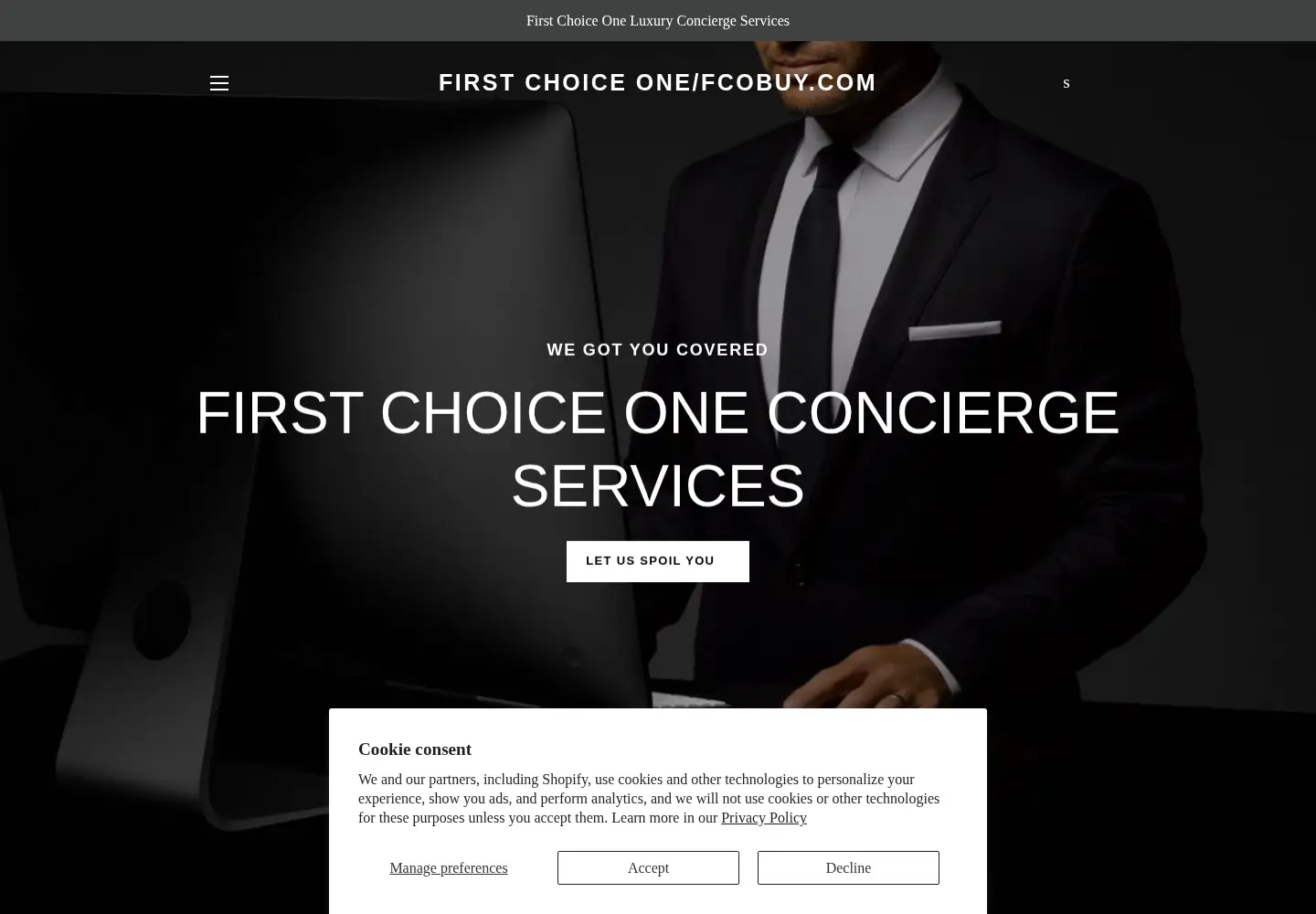 Screenshot of fcobuy.com