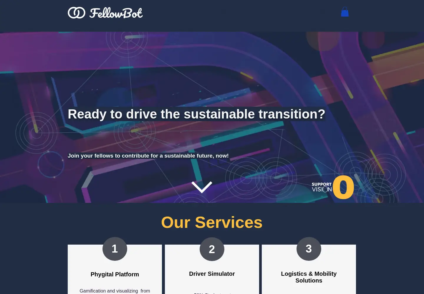 Screenshot of fellow-bot.com